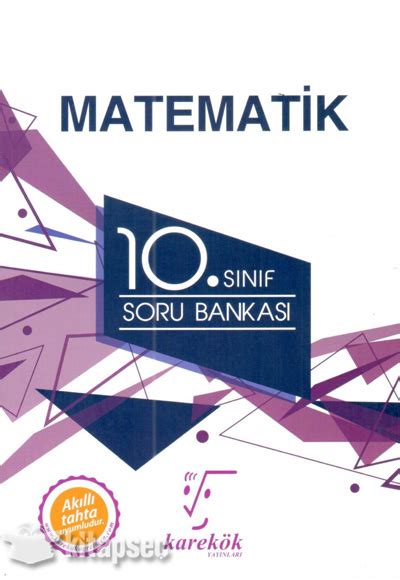 Karekök yayınları 10 sınıf matematik soru bankası çözümleri pdf